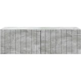 TV ormar za zid Betonska siva 98 x 41 x 30 cm Konstruirano drvo | shoptok.hr