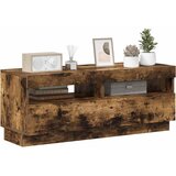 TV ormarić s LED svjetlima boja dimljenog hrasta 100x35x40 cm | Eponuda.com