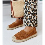Gemre Brown embroidered espadrilles Seila | shoptok.hr