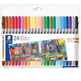 Flomaster 24BOJA (20 PLUS 4) OBOSTRANI S 2 VRHA DESIGN JOURNEY STAEDTLER 3200 C24P BLISTER | shoptok.hr