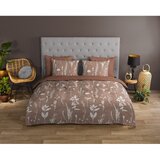 Good Morning Smeđa pamučna posteljina za krevet za jednu osobu/za produženi krevet 140x220 cm Rav – | shoptok.hr