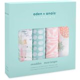  Aden+anais® essentials 4 dijelni komplet pelena za povijanje 112x112 tropicalia | shoptok.hr