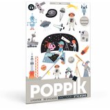 Poppik Edukativni poster s nalepnicama Mini otkrića Svemir Cene