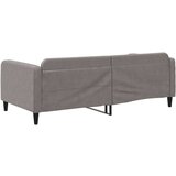  Dnevni krevet smeđesivi 100 x 200 cm od tkanine | shoptok.hr