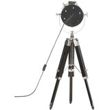  Trinožna stoječa svetilka črna trden mangov les 69 cm, (20618390) | Shoptok.si
