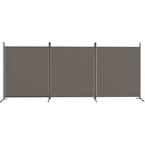 Sobna pregrada s 3 panela antracit 525 x 180 cm od tkanine | Eponuda.ba
