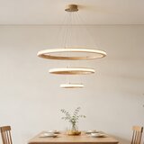  Brilagi - drveni LED luster UMEA WOOD na sajli, LED/45W/230V, prečnik 60 cm | Eponuda.com