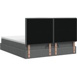  od pjene s madracem i LED-om Tamnosiva 160 x 200 cm | shoptok.hr