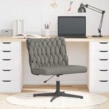Maison Chic Vrtljiv pisarniški stol - računalniški stol svetlo sivo blago, (21784199) | Shoptok.si