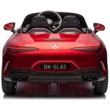  Licenciran avto na akumulator Mercedes AMG SL63 - rdeč/lakiran | Shoptok.si