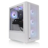 Thermaltake S200 TG ARGB Snow Mid tower, 3x ARGB 120mm Lite front fans | Eponuda.ba