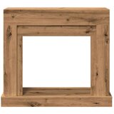vidaXL Okvir za kamin boja hrasta 100x30x87,5 cm od konstruiranog drva | shoptok.hr