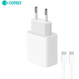  Kućni punjač Coteci 32120 20W sa PD na Type C kablom beli Cene