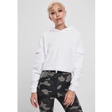 Urban Classics Women's Short Work Hoodie White | Shoptok.si