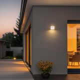  Brilagi -LED spoljašnje zidno svetlo sa senzorom TERNI LED/12W/230V sivo IP44 | Eponuda.com