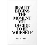  Plakat - Coco Chanel 21x30 Bez okvira | shoptok.hr