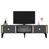 Hanah home tv polica doruk anthracite gold