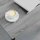  Kava Stol Siva Sonoma 60 x 50 x 36 cm Konstruirano drvo | shoptok.hr