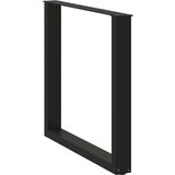 vidaXL Noge stolića za kavu U-oblika 3 kom crne 90x(72-73) cm čelik | shoptok.hr