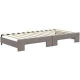  Izvlečna dnevna postelja taupe 100x200 cm blago | Shoptok.si