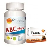 Natural Wealth ABC Plus, tablete + GRATIS Med & 20 zdravilnih rastlin, pastile za grlo