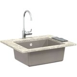  Lavabo - Umivaonik Siva 530 x 460 mm 80% kvarc i 20% smola | shoptok.hr