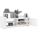 TV ormarić bijeli 100 x 35 x 40 cm od konstruiranog drva | Eponuda.com