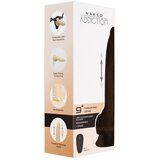 Addiction Naked Thrusting 9 - radio, potisni vibrator - prirodni (23 cm) | shoptok.hr