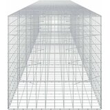  Gabion s žicom debljine 3,5 mm i mrežom 10x10 cm 650x100x100 cm | shoptok.hr