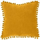 Atmosphera UKRASNI JASTUK S POMPONIMA 40X40CM POLIESTER/POLIAMID OKER Cijene