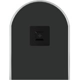  Zidno ogledalo srebrno 50x20 cm ovalno | Shoptok.si