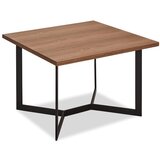 Furnhouse Rjava mizica iz orehovine Tokio, 70 x 70 cm Cene
