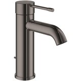 Grohe enoročna armatura za umivalnik Essence z zgornjim delom sifona - hard graphite (23589A01) Slike