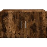 vidaXL Stenska omarica dimljeni hrast 70x42,5x40 cm inženirski les | Shoptok.si