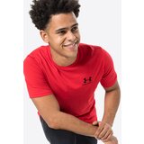 Under Armour UA Sportstyle Left Chest SS Shirt, Red/Black, (20494201) | Shoptok.si