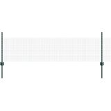 vidaXL Komplet ograj Set 2 Zelena Praškasto obarvana jeklenka 10 x 0.5 m | Shoptok.si