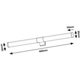 Rabalux Zain 75043 LED zidna lampa | ePonuda.com