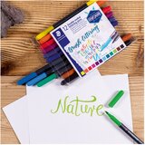  BRUSHPEN 12BOJA OBOSTRANI S 2 VRHA DESIGN JOURNEY STAEDTLER 3004 TB12 BLISTER | Shoptok.si