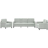  3-dijelni set sofa svjetlosivi baršunasti | Eponuda.ba