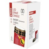 Emos Elektronski lampion LED crveni, timer + senzor, 1500 h | shoptok.hr