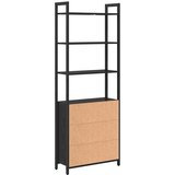 Ormarić za knjige Crni hrast 60 x 24 x 161 cm Konstruirano drvo | Eponuda.ba