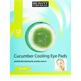 Beauty Formulas Clear Skin Cucumber Cooling regeneracijska maska za oči 12 kos