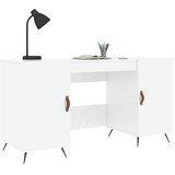 Radni stol visoki sjaj bijeli 140x50x75 cm konstruirano drvo | Eponuda.com