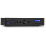 Auna AMP-CD608 DAB, HiFi stereo ojačevalnik, 4 x 100 W, RMS, DAB + BT, optični vhod, daljinski upravljalnik - | Shoptok.si