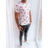 DStreet T-shirt męski biały | Shoptok.si