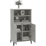  Visoka komoda siva betona 60x36x110 cm od konstruiranog drva | shoptok.hr