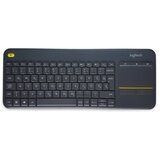 Logitech Tipkovnica K400 PLUS Wireless Touch, Unifying, črna, SLO | Shoptok.si