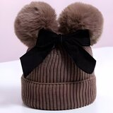 Dječja kapa BO-21308 - Smeđa KP21308 | Shoptok.si