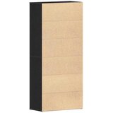  Ormar za cipele Crni hrast 80 x 39 x 178 cm Konstruirano drvo | shoptok.hr
