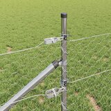  Heksagonalna ograda s stubom 10 x 1 m Pocinčani čelik Srebrna | shoptok.hr